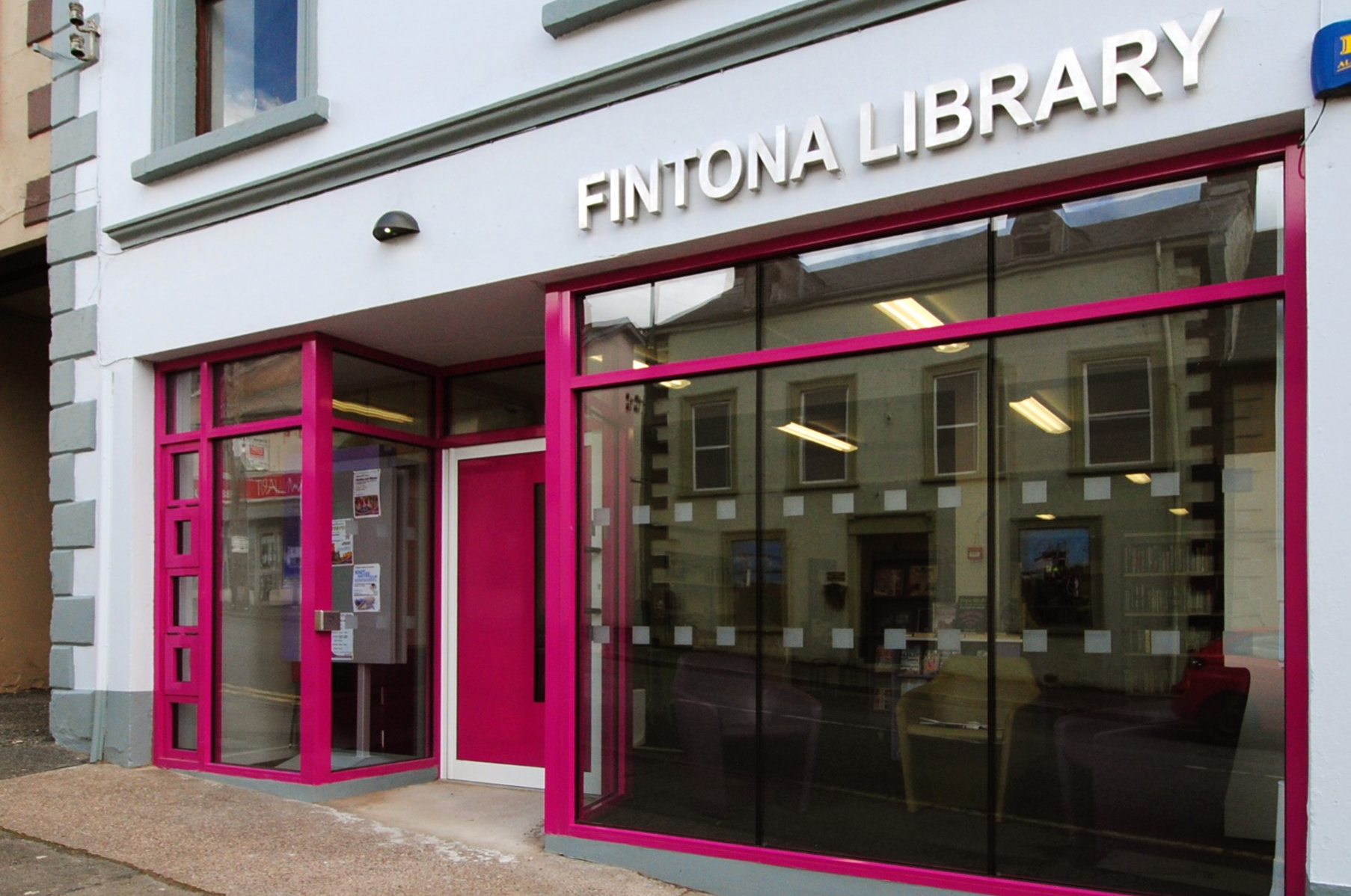 Fintona Library exterior