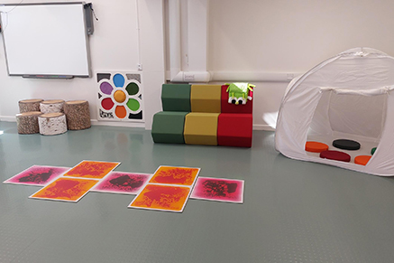 Rathcoole Library Interior - play area for children