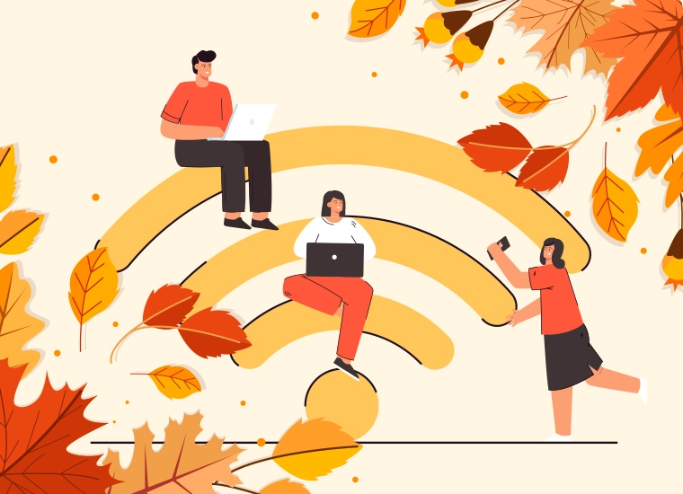 Wi-Fi is available and free to customers in all of our libraries [Highlight tile 3]