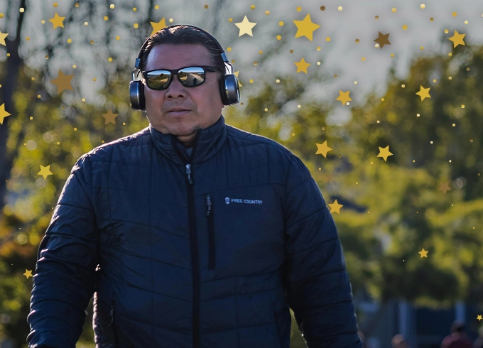 Feature tile about digital e-Audiobooks, available to borrow from Libraries NI for free