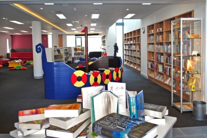 Lisnaskea Library Interior
