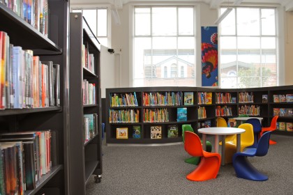 Shankill Road Library Interior