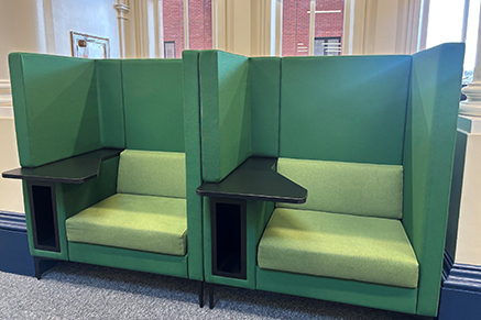 Photo of a Study Pod in Belfast Central Library