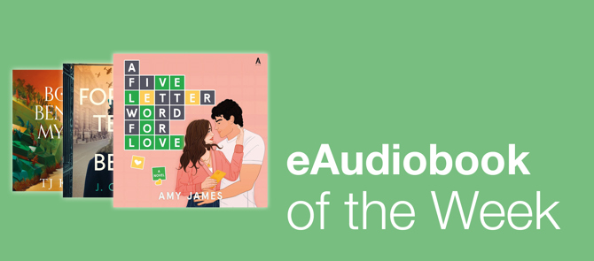 e-Audiobook of the Week is A Five Letter Word for Love by Amy James