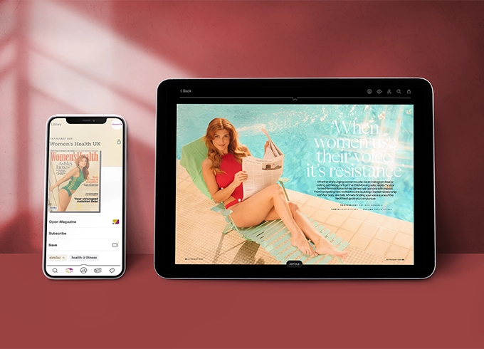 Feature tile showing eMag of the week which is Women's Health