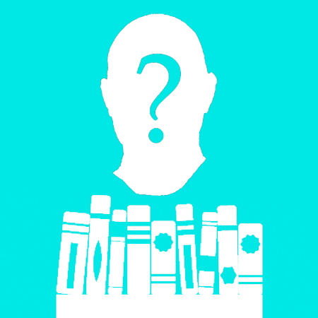 Icon of a mysterious face with a question mark