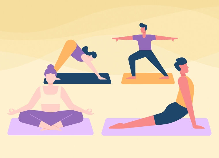 Highlight tile 4 - free online Yoga sessions