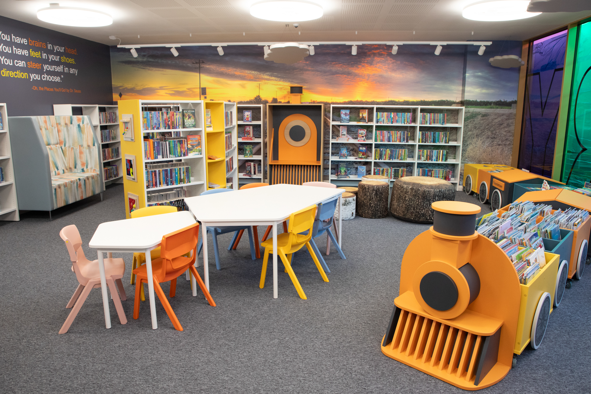 Fivemiletown Library Interior Childrens Area