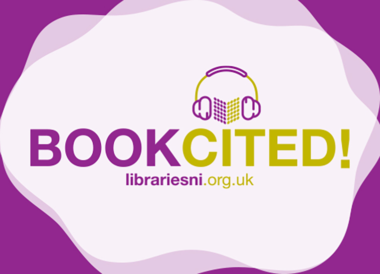 Highlight tile 3 - Bookcited podcast brought to you by Libraries NI
