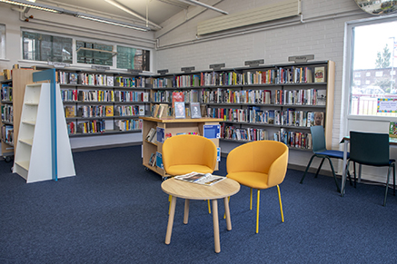 Rathcoole Library interior