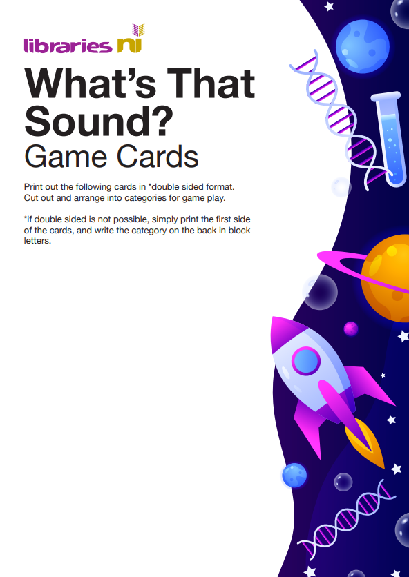 Whats That Sound Game Cards