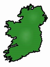 outline map of Ireland
