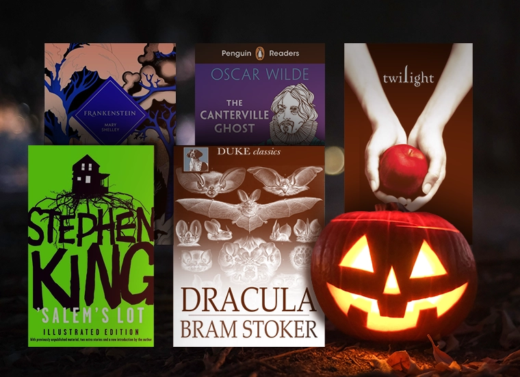 Highlight tile showing spooky reads available on the Libraries NI Catalogue