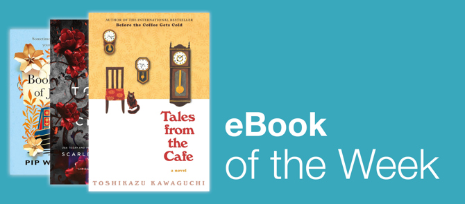 Home page small banner 2 - eBook of the week is Tales from the cafe by Toshikazu Kawaguchi