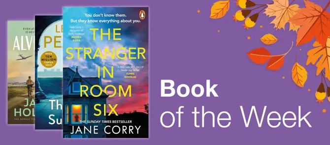 Book of the Week is The Stranger in Room Six [Home page small banner 1]