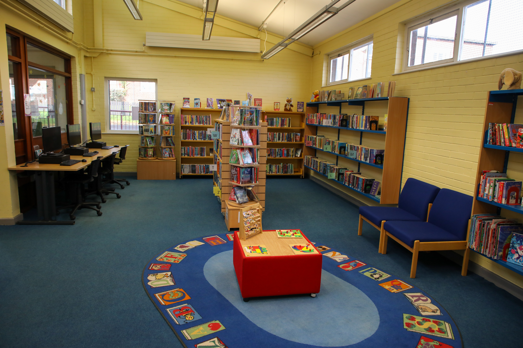 Rathcoole Library Library Interior - children's area