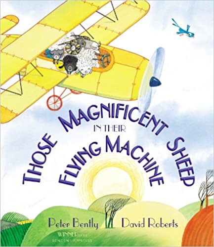 Those magnificent sheep in their flying machine by Peter Bently