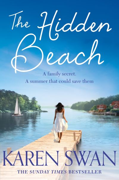 Book cover image of The Hidden Beach By Karen Swan