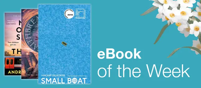 Small banner showing the e-Book of the Week which is Small Boat