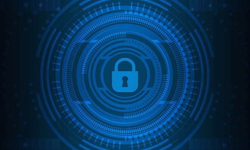 A picture of a padlock to symbolise cyber security