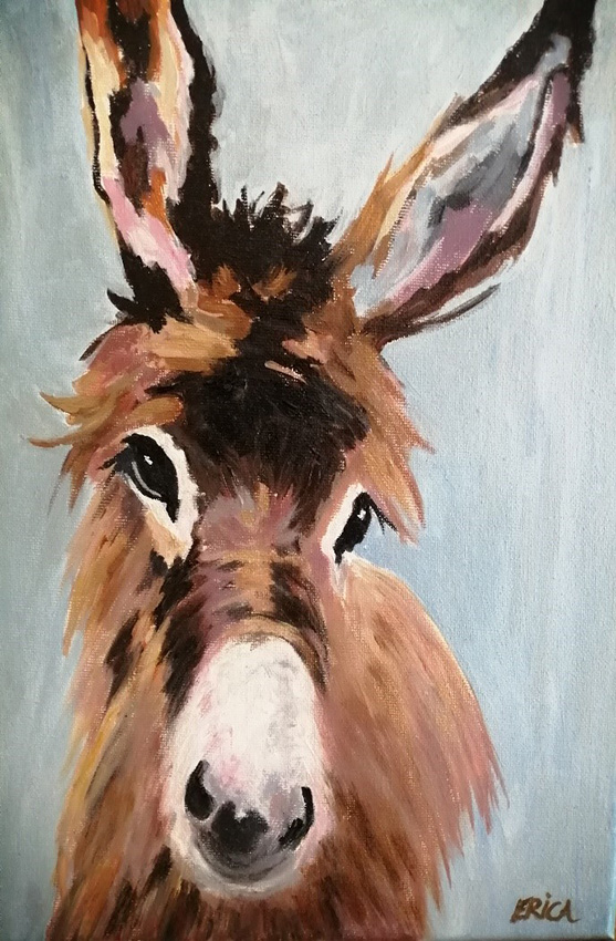 A piece of work by local artist Lorraine Erica Whiteside